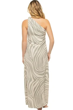 Persephone Asymmetrical Maxi Dress