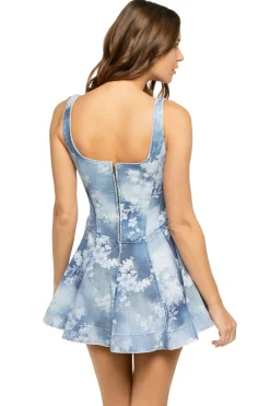 Piero Denim Mini Dress