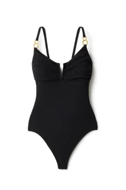 Pique Ole V-Wire One Piece Swimsuit