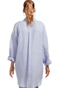 Playa Button Down Shirt Dress