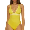 Plunge One Piece Swimsuit