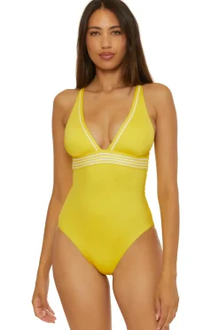 Plunge One Piece Swimsuit