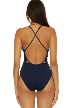 Plunge One Piece Swimsuit