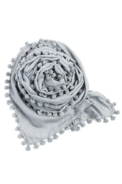 Pom Pom Dupatta Scarf/Pareo