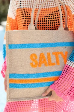 "Salty" Beach Tote