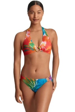 Rattan Ring Halter Bikini Top