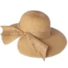 Ribbon Trim Sun Hat