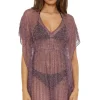 Riviera Metallic Crochet Tunic