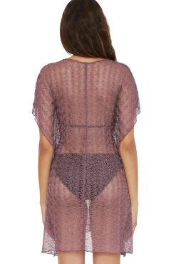 Riviera Metallic Crochet Tunic