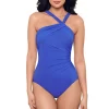 Rock Solid Europa Asymmetrical One Piece Swimsuit