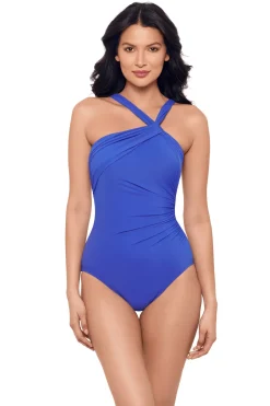 Rock Solid Europa Asymmetrical One Piece Swimsuit