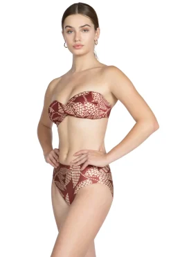 Romy Twist Bandeau Bikini Top