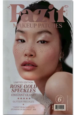 Rose Gold Glitter Freckles Makeup Patches