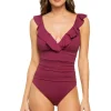 Ruffle One Piece Swimsuit