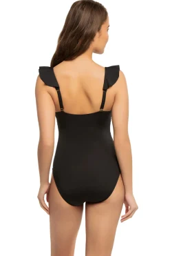 Ruffle One Piece Swimsuit
