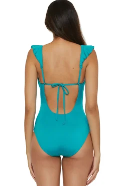 Ruffle One Piece Swimsuit