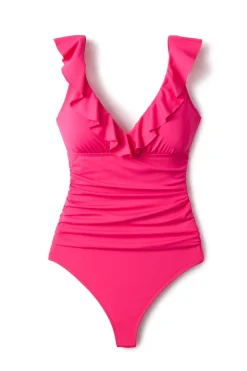 Ruffle One Piece Swimsuit
