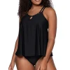 Sadie High Neck Tankini Top
