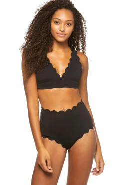 Santa Clara Scallop Bikini Top
