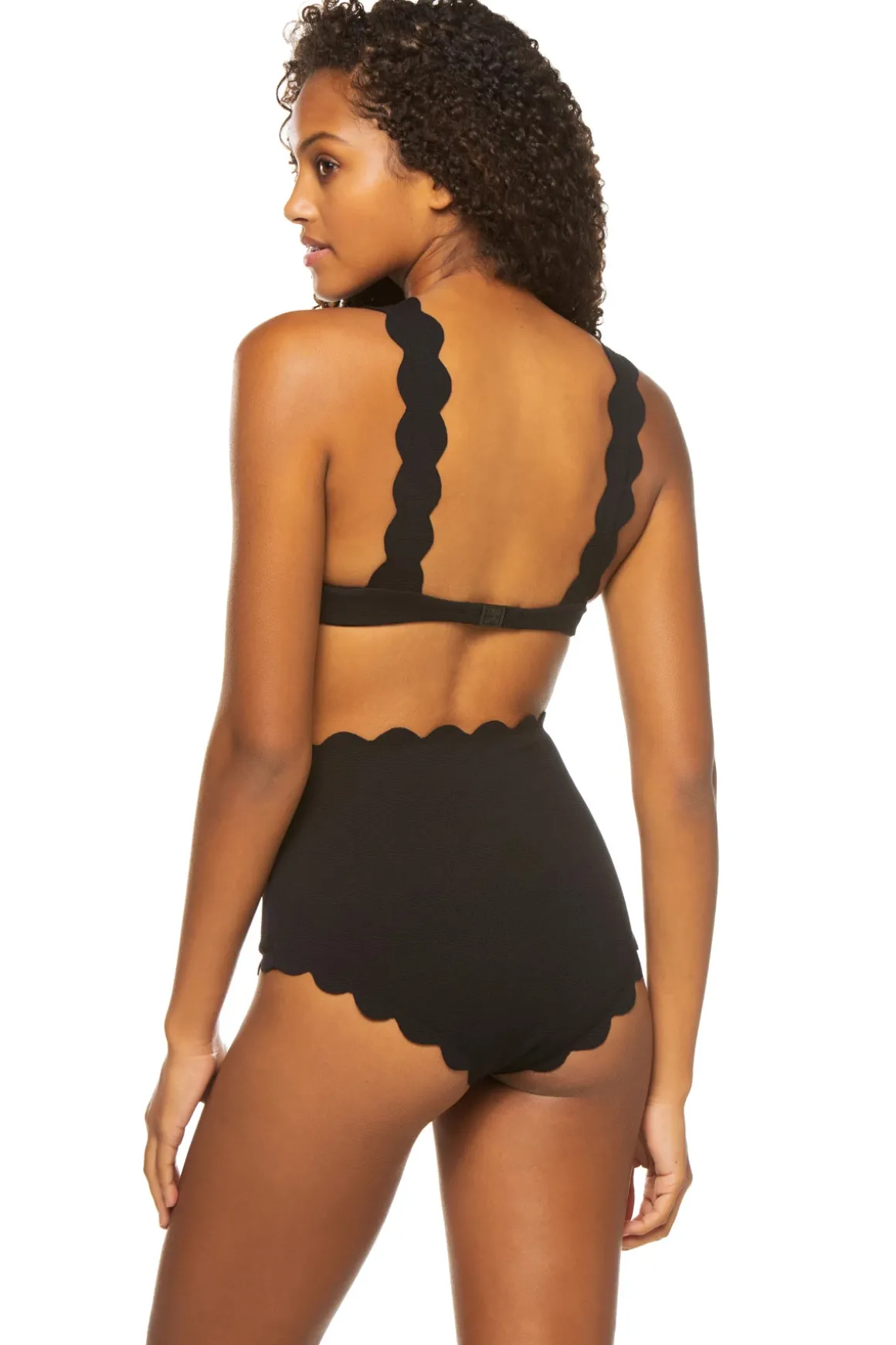 Santa Clara Scallop Bikini Top