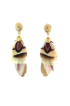 Sao Feather Earrings