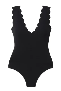 Scallop One Piece Swimsuit