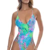 Seaglass Fantasy Strappy One Piece Swimsuit