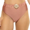 Seashell High Waist Bikini Bottom