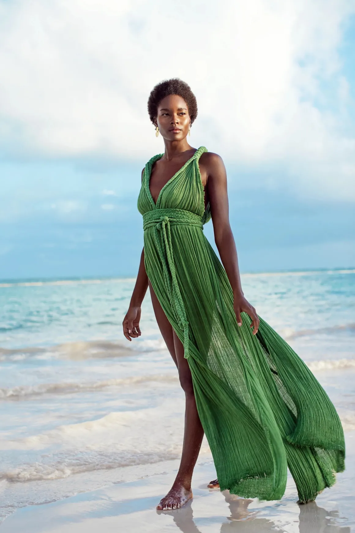 Selena Full Length Harness Gown