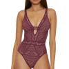 Show & Tell Plunge One Piece Swimsuit