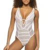 Show & Tell Plunge One Piece Swimsuit