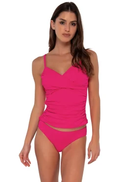 Simone Convertible Strap Tankini Top