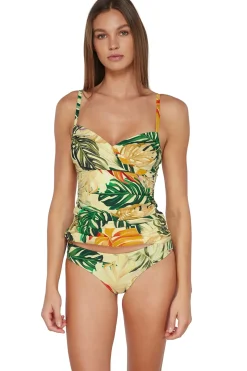 Simone Convertible Strap Tankini Top