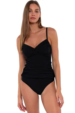 Simone Convertible Strap Tankini Top