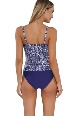 Simone Convertible Strap Tankini Top
