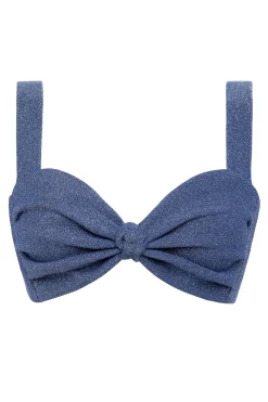 Sky Sparkle Hayden Bralette Bikini Top