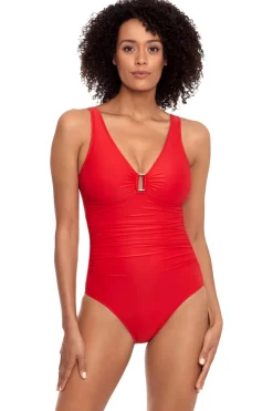 Square Ring One Piece Swimsuit