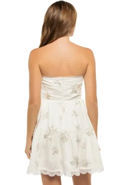 Stardust Strapless Mini Dress