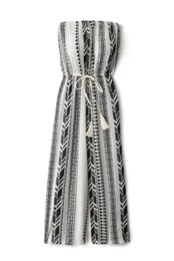 Strapless Coulotte Jumpsuit