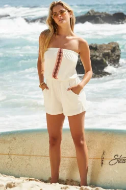 Strapless Romper