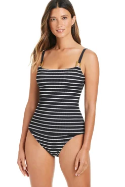 Striped Tankini top