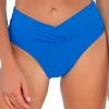 Summer Lovin' V-Front Banded High Waist Bikini Bottom