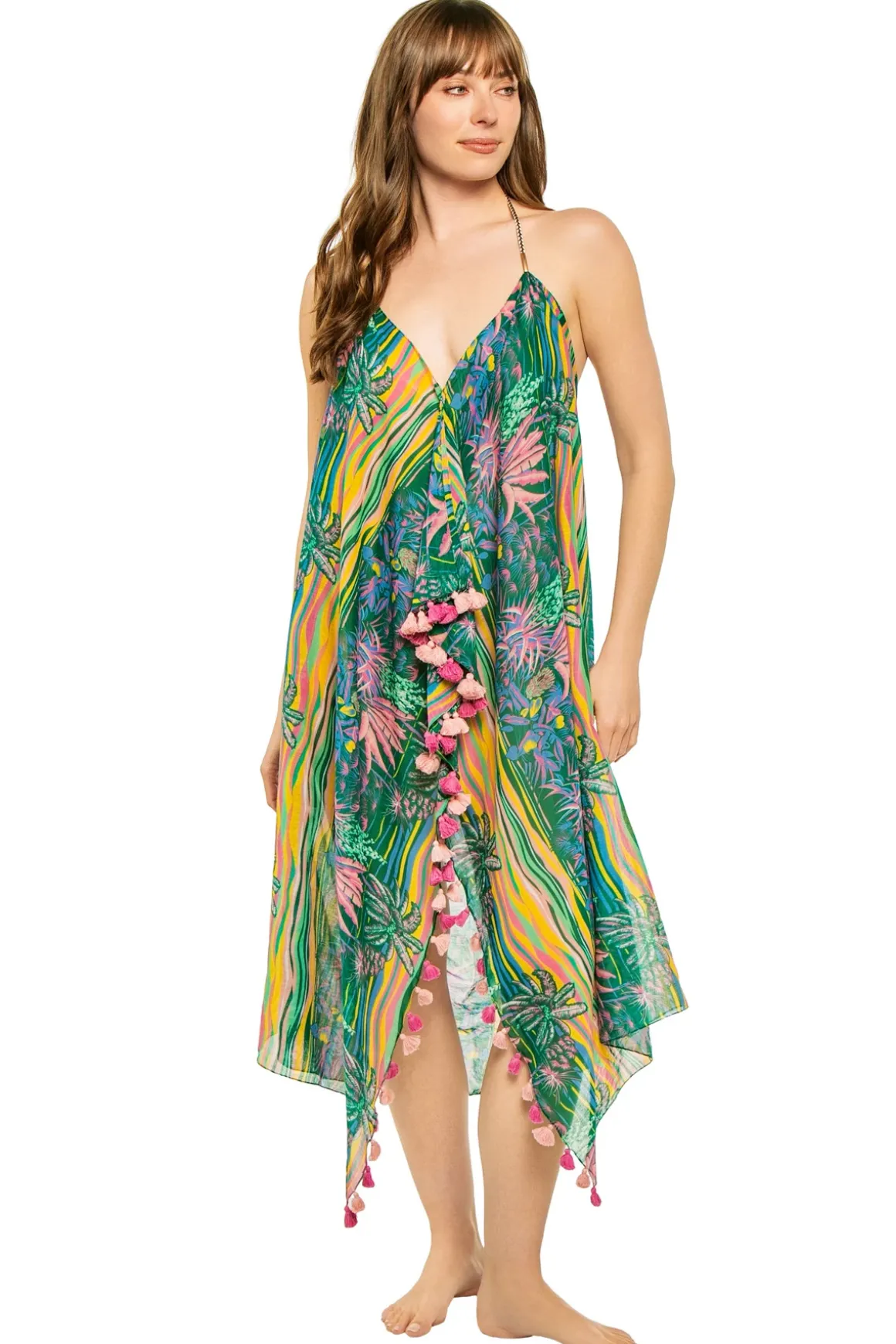 Sunset Vibes Midi Cover Dress