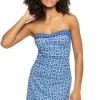 Terrazzo Tile Bandeau Tankini Top