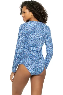 Terrazzo Tile Rash Guard