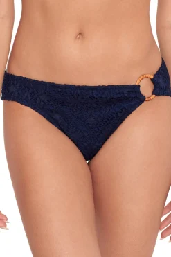 Textured Hipster Bikini Bottom