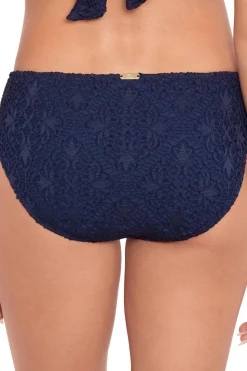 Textured Hipster Bikini Bottom