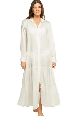 The Tiered Shirt Maxi Dress