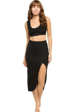 The Wide Rib Bandeau Layer Tank Top