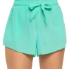 Tie Front Shorts